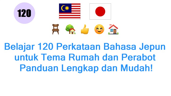 Belajar 120 Perkataan Bahasa Jepun untuk Tema Rumah dan Perabot: Panduan Lengkap dan Mudah!